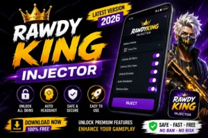 Rawdy King Injector APK Download (Latest Version 2026) 1
